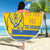 Custom Sweden Ice Hockey Beach Blanket 2025 Go Champions Tre Kronor