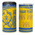 Custom Sweden Ice Hockey 4 in 1 Can Cooler Tumbler 2025 Go Champions Tre Kronor