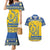 Custom Sweden Ice Hockey Couples Matching Mermaid Dress and Hawaiian Shirt 2025 Go Champions Tre Kronor