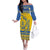 Custom Sweden Ice Hockey Family Matching Off The Shoulder Long Sleeve Dress and Hawaiian Shirt 2025 Go Champions Tre Kronor