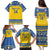 Custom Sweden Ice Hockey Family Matching Puletasi and Hawaiian Shirt 2025 Go Champions Tre Kronor