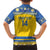 Custom Sweden Ice Hockey Family Matching Short Sleeve Bodycon Dress and Hawaiian Shirt 2025 Go Champions Tre Kronor