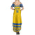 Custom Sweden Ice Hockey Family Matching Summer Maxi Dress and Hawaiian Shirt 2025 Go Champions Tre Kronor