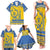 Custom Sweden Ice Hockey Family Matching Tank Maxi Dress and Hawaiian Shirt 2025 Go Champions Tre Kronor