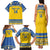 Custom Sweden Ice Hockey Family Matching Tank Maxi Dress and Hawaiian Shirt 2025 Go Champions Tre Kronor