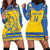 Custom Sweden Ice Hockey Hoodie Dress 2025 Go Champions Tre Kronor