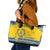 Custom Sweden Ice Hockey Leather Tote Bag 2025 Go Champions Tre Kronor