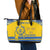 Custom Sweden Ice Hockey Leather Tote Bag 2025 Go Champions Tre Kronor