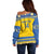 Custom Sweden Ice Hockey Off Shoulder Sweater 2025 Go Champions Tre Kronor