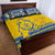 Custom Sweden Ice Hockey Quilt Bed Set 2025 Go Champions Tre Kronor