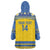 Custom Sweden Ice Hockey Wearable Blanket Hoodie 2025 Go Champions Tre Kronor