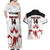 Custom Canada Hockey Couples Matching Off Shoulder Maxi Dress and Hawaiian Shirt 2024 Go Maple Leaf - Wonder Print Shop