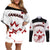 Custom Canada Hockey Couples Matching Off Shoulder Short Dress and Long Sleeve Button Shirt 2024 Go Maple Leaf - Wonder Print Shop