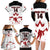 Custom Canada Hockey Family Matching Long Sleeve Bodycon Dress and Hawaiian Shirt 2024 Go Maple Leaf - Wonder Print Shop