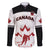 Custom Canada Hockey Family Matching Long Sleeve Bodycon Dress and Hawaiian Shirt 2024 Go Maple Leaf - Wonder Print Shop