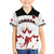 Custom Canada Hockey Family Matching Long Sleeve Bodycon Dress and Hawaiian Shirt 2024 Go Maple Leaf - Wonder Print Shop