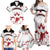 Custom Canada Hockey Family Matching Off Shoulder Maxi Dress and Hawaiian Shirt 2024 Go Maple Leaf - Wonder Print Shop