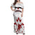 Custom Canada Hockey Family Matching Off Shoulder Maxi Dress and Hawaiian Shirt 2024 Go Maple Leaf - Wonder Print Shop