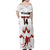 Custom Canada Hockey Family Matching Off Shoulder Maxi Dress and Hawaiian Shirt 2024 Go Maple Leaf - Wonder Print Shop