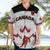 Custom Canada Hockey Hawaiian Shirt 2024 Go Maple Leaf - Wonder Print Shop