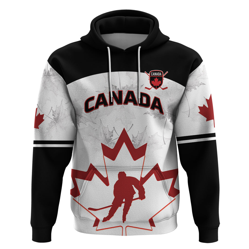 Custom Canada Hockey Hoodie 2024 Go Maple Leaf