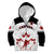 Custom Canada Hockey Kid Hoodie 2024 Go Maple Leaf - Wonder Print Shop