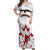 Custom Canada Hockey Off Shoulder Maxi Dress 2024 Go Maple Leaf - Wonder Print Shop