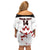 Custom Canada Hockey Off Shoulder Short Dress 2024 Go Maple Leaf - Wonder Print Shop