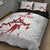 Custom Canada Hockey Quilt Bed Set 2024 Go Maple Leaf