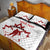 Custom Canada Hockey Quilt Bed Set 2024 Go Maple Leaf