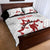 Custom Canada Hockey Quilt Bed Set 2024 Go Maple Leaf