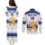 Custom Finland Hockey Couples Matching Puletasi and Long Sleeve Button Shirt 2024 Go Suomi - Wonder Print Shop