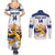 Custom Finland Hockey Couples Matching Summer Maxi Dress and Long Sleeve Button Shirt 2024 Go Suomi - Wonder Print Shop