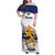 Custom Finland Hockey Family Matching Off Shoulder Maxi Dress and Hawaiian Shirt 2024 Go Suomi - Wonder Print Shop