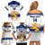 Custom Finland Hockey Family Matching Off Shoulder Short Dress and Hawaiian Shirt 2024 Go Suomi - Wonder Print Shop