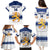 Custom Finland Hockey Family Matching Puletasi and Hawaiian Shirt 2024 Go Suomi - Wonder Print Shop