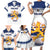 Custom Finland Hockey Family Matching Short Sleeve Bodycon Dress and Hawaiian Shirt 2024 Go Suomi - Wonder Print Shop