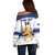 Custom Finland Hockey Off Shoulder Sweater 2024 Go Suomi - Wonder Print Shop