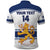 Custom Finland Hockey Polo Shirt 2024 Go Suomi - Wonder Print Shop