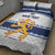 Custom Finland Hockey Quilt Bed Set 2024 Go Suomi