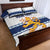 Custom Finland Hockey Quilt Bed Set 2024 Go Suomi