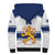 Custom Finland Hockey Sherpa Hoodie 2024 Go Suomi