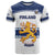 Custom Finland Hockey T Shirt 2024 Go Suomi