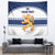 Custom Finland Hockey Tapestry 2024 Go Suomi