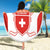 Custom Switzerland Hockey Beach Blanket 2024 Go La Nati