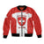 Custom Switzerland Hockey Bomber Jacket 2024 Go La Nati - Wonder Print Shop