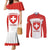 Custom Switzerland Hockey Couples Matching Mermaid Dress and Long Sleeve Button Shirt 2024 Go La Nati