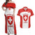 Custom Switzerland Hockey Couples Matching Off Shoulder Maxi Dress and Hawaiian Shirt 2024 Go La Nati - Wonder Print Shop