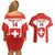 Custom Switzerland Hockey Couples Matching Off Shoulder Short Dress and Hawaiian Shirt 2024 Go La Nati - Wonder Print Shop