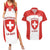 Custom Switzerland Hockey Couples Matching Summer Maxi Dress and Hawaiian Shirt 2024 Go La Nati - Wonder Print Shop